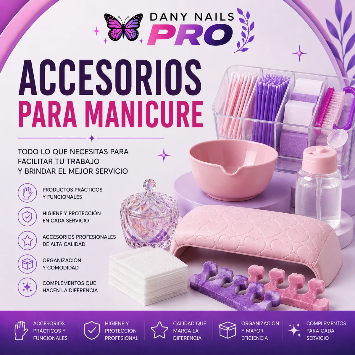ACCESORIOS PARA MANICURE