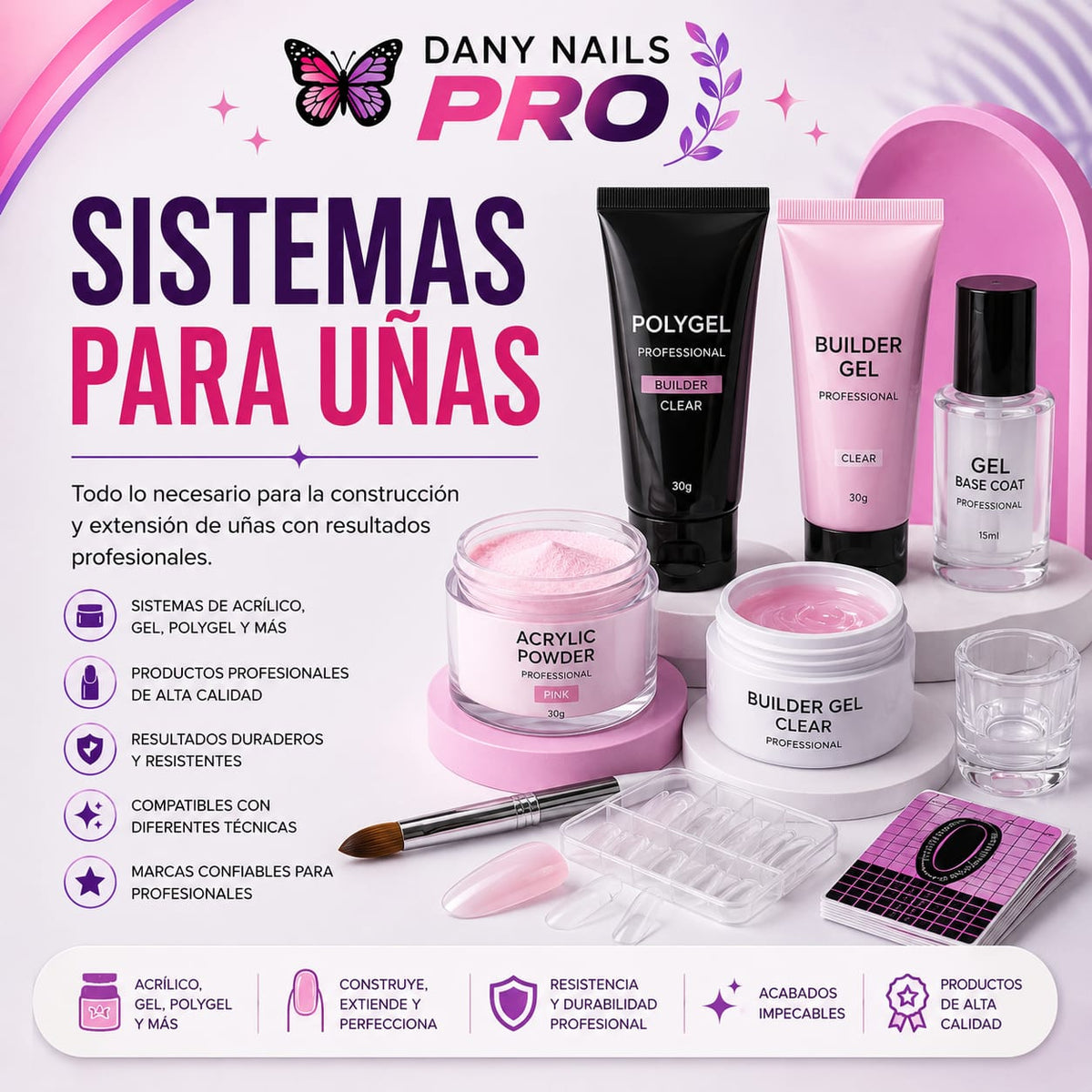 SISTEMAS PARA UÑAS