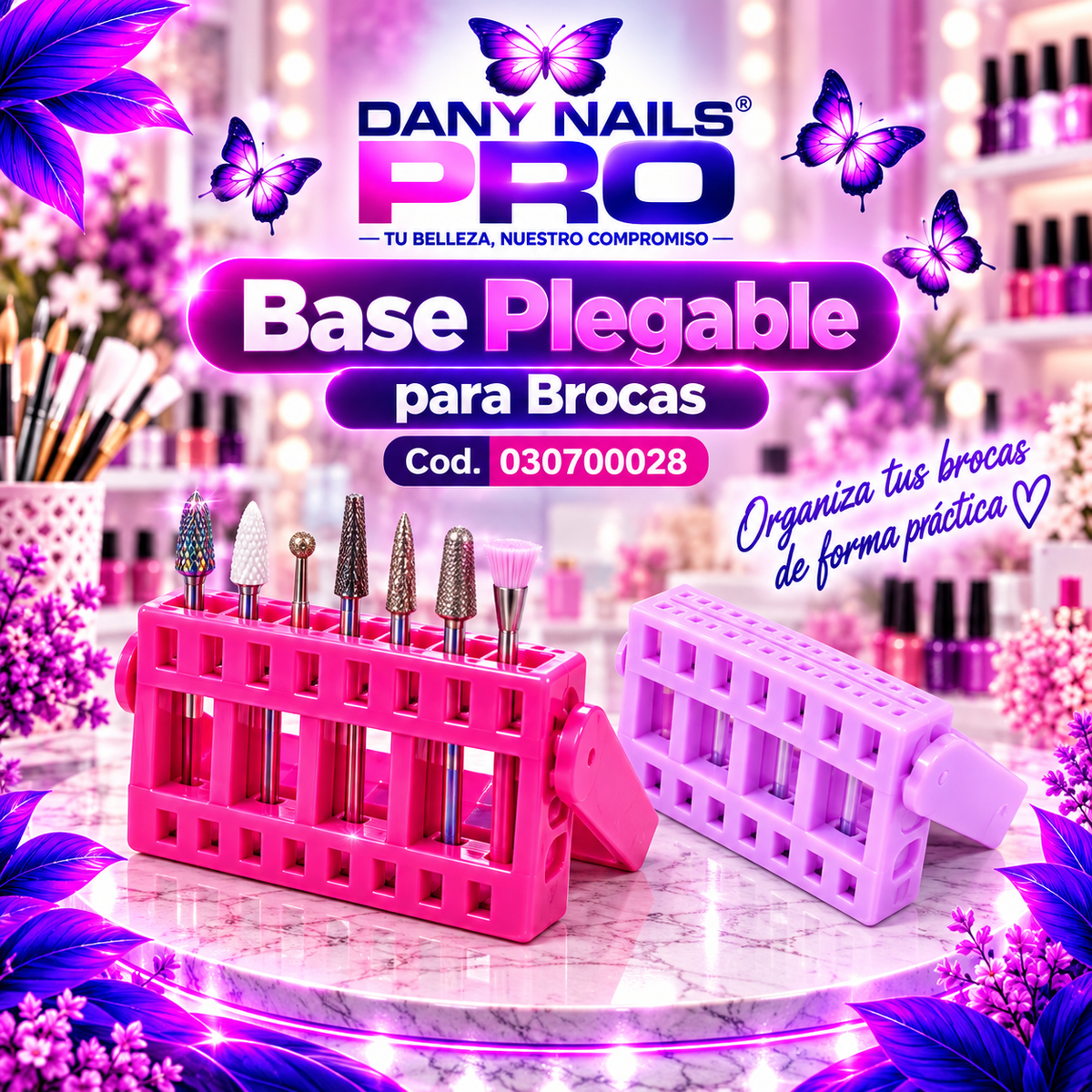 Base Plegable para Brocas