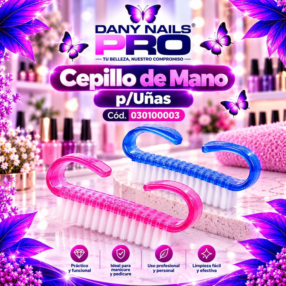 Cepillo de Mano p/Uñas