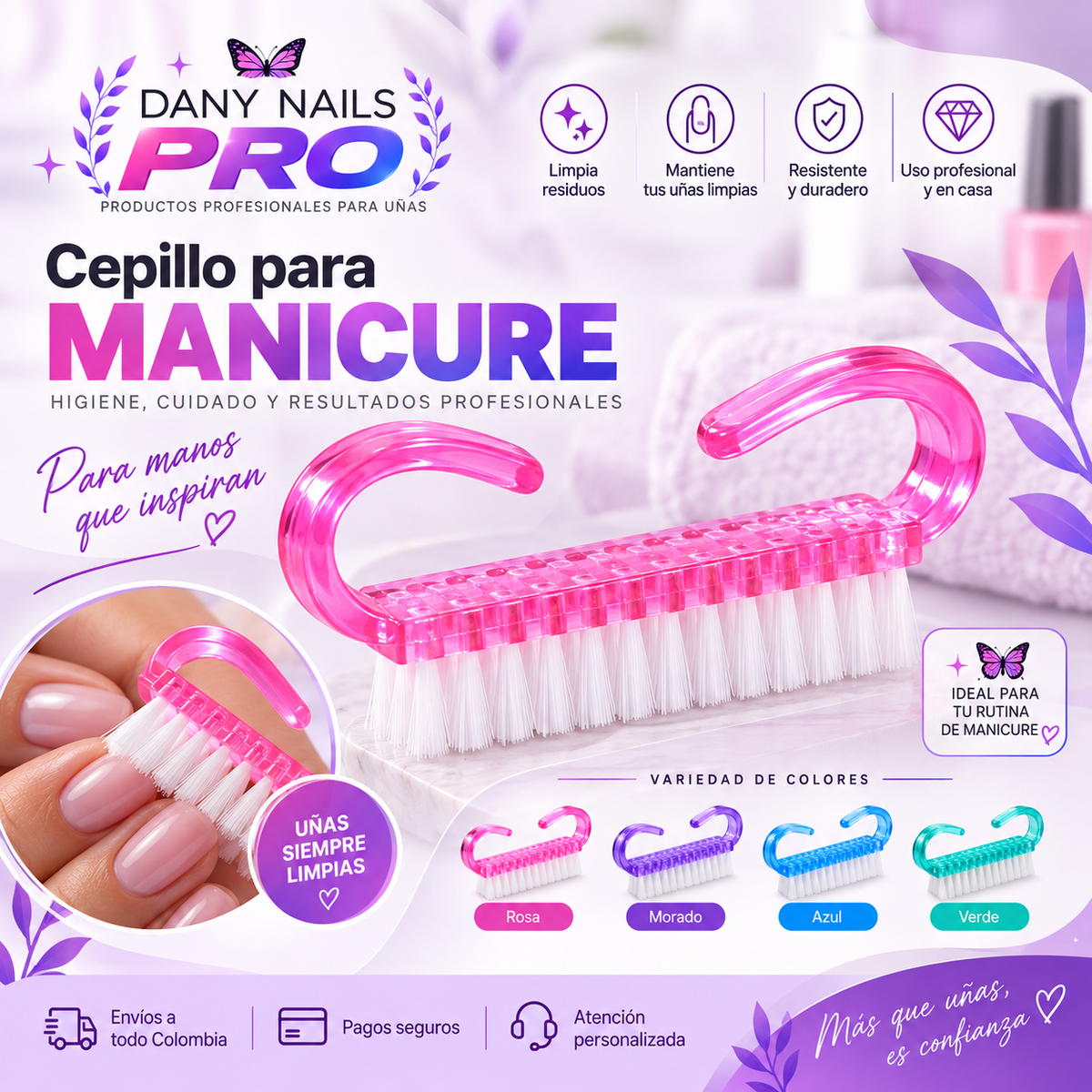 Cepillo para Manicure