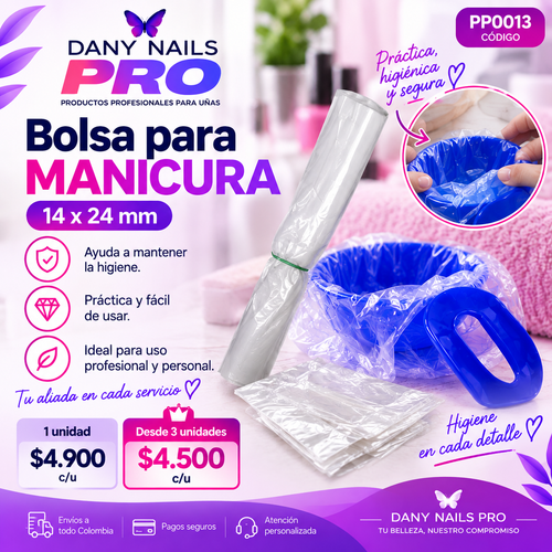 Bolsa para Manicura 14 × 24 mm