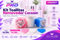Kit Toallitas Removedor Corazón