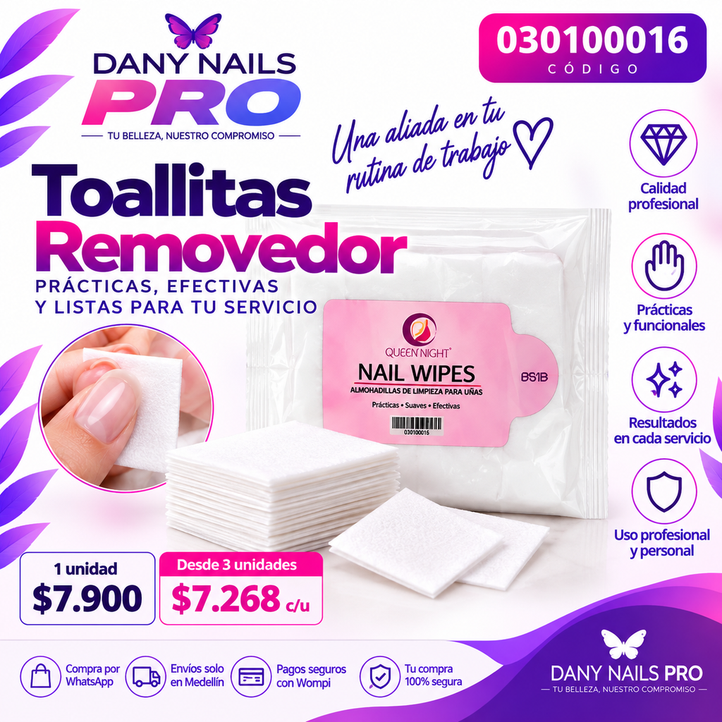 Toallitas Removedor