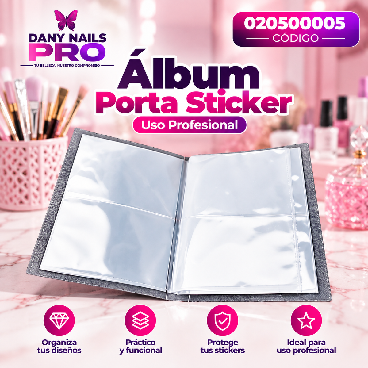 Álbum Porta Sticker