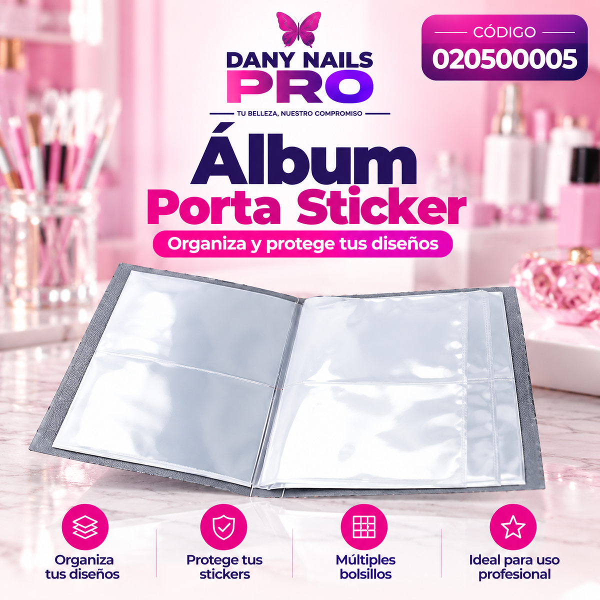 Álbum Porta Sticker