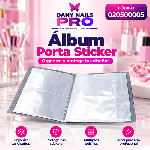 Álbum Porta Sticker