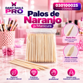 🌿 Palos de Naranjo p/Manicura