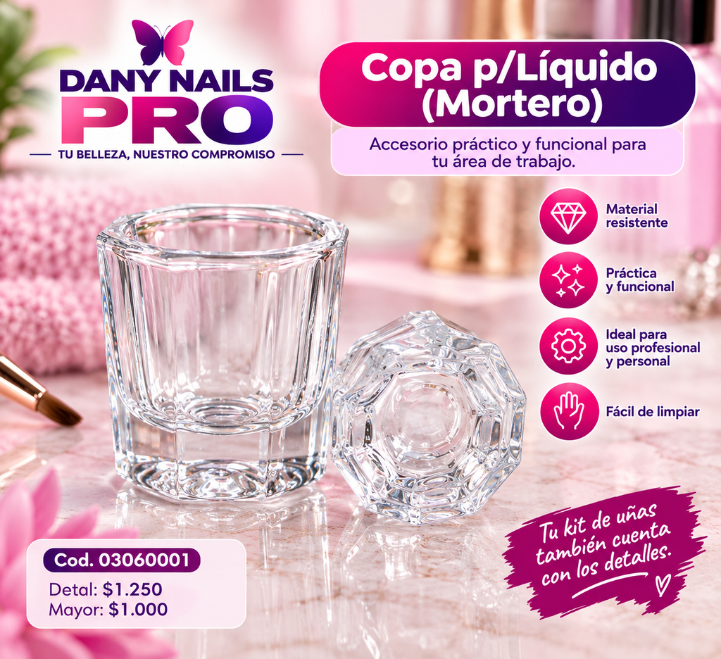 Copa p/Líquido (Mortero)