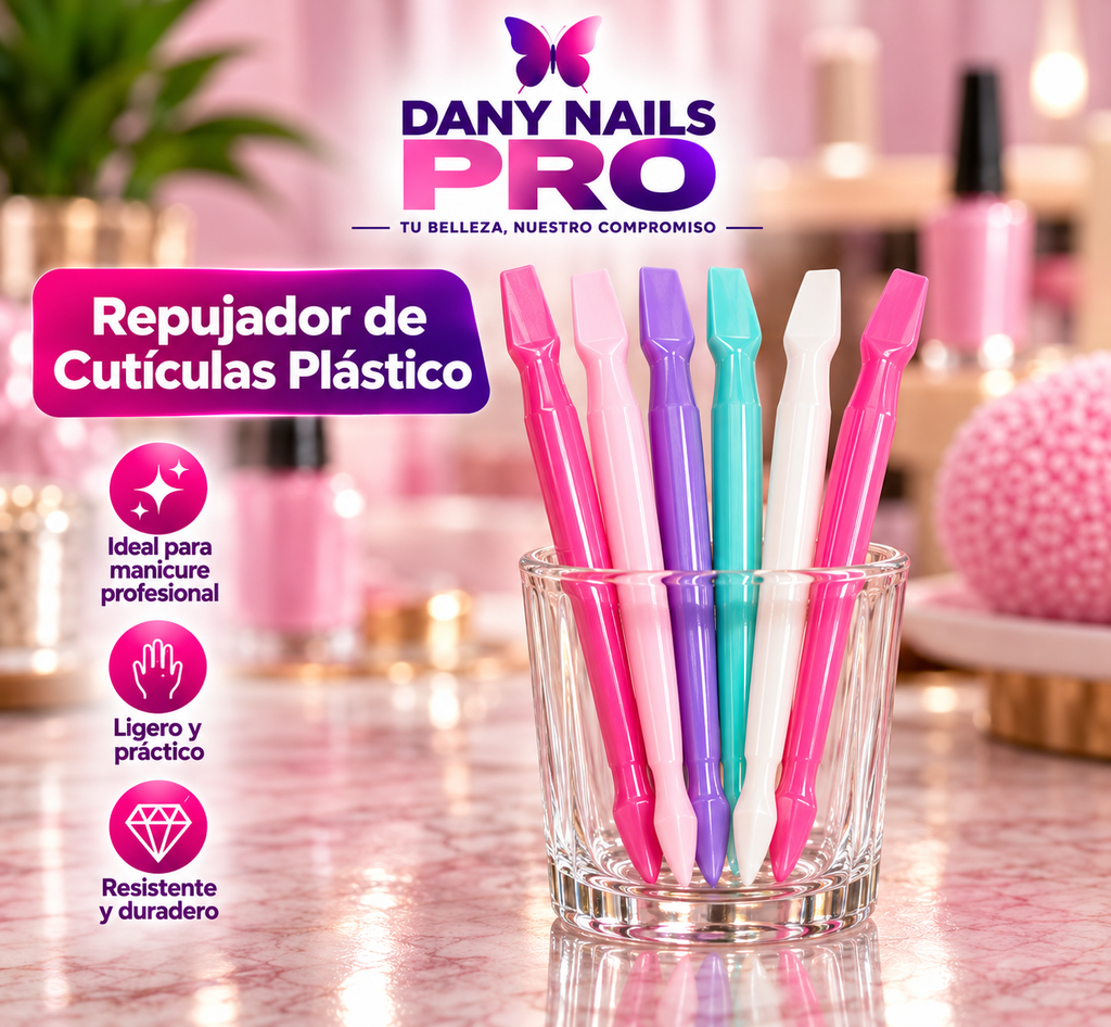 💅 Repujador de Cutículas Plástico