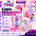 🌈 Copa Monómero Cristal Arcoiris