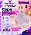 💎 Copa M. Cristal Tapa Redonda Tornasol
