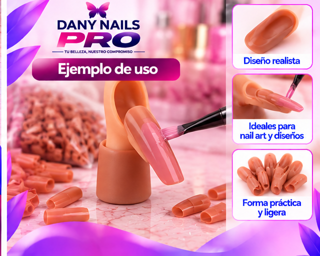 💅 Uñas de Práctica — Pack x80 UND