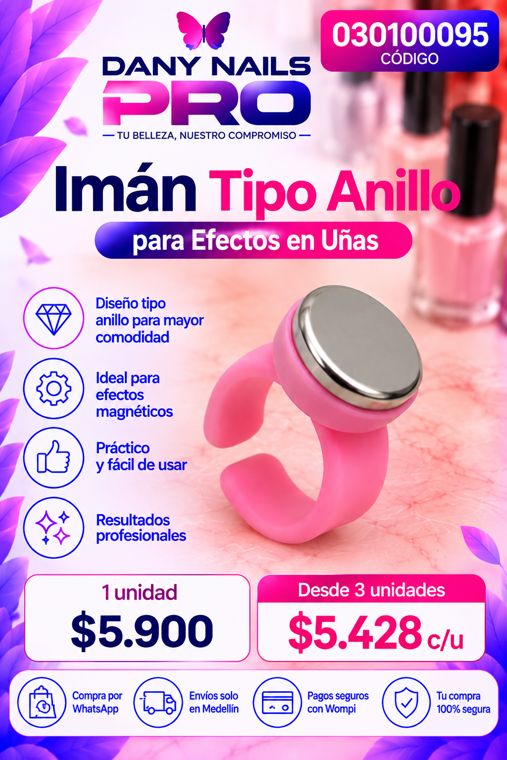 🧲  Imán Tipo Anillo